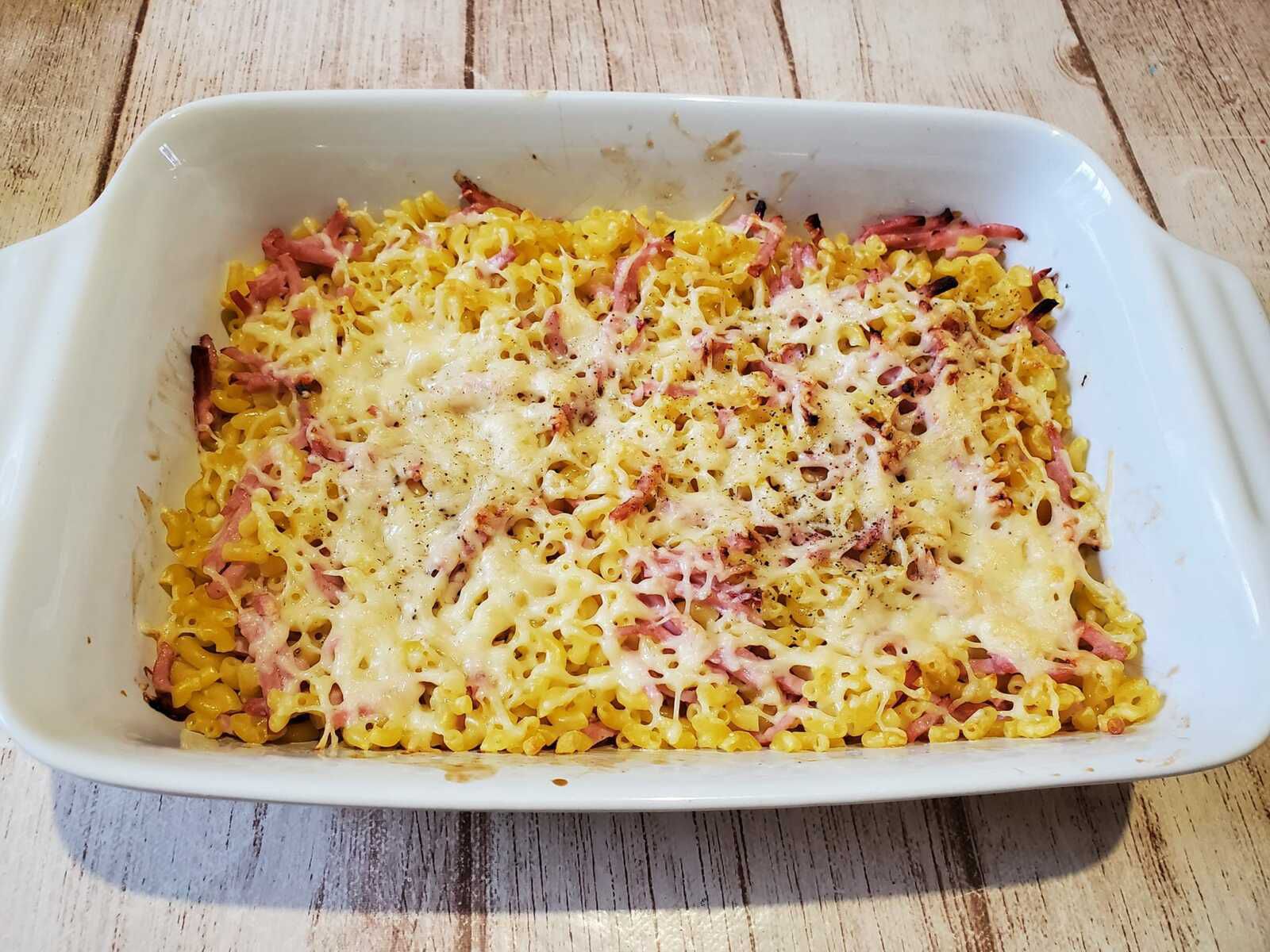 Gratin de pâtes WW