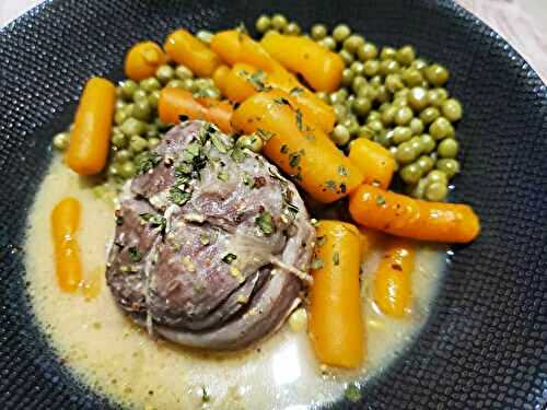 Paupiettes de veau aux deux moutardes au Cookéo