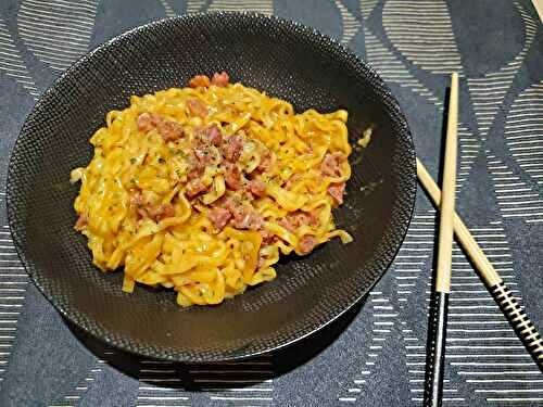 Carbonara à la chinoise