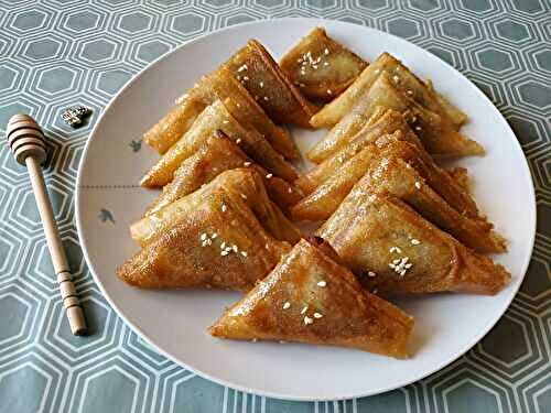 Briouates amandes miel - Recette autour d'un ingrédient #107
