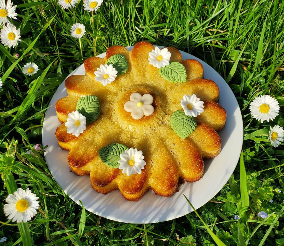 Gâteau rapide à la fleur d'oranger