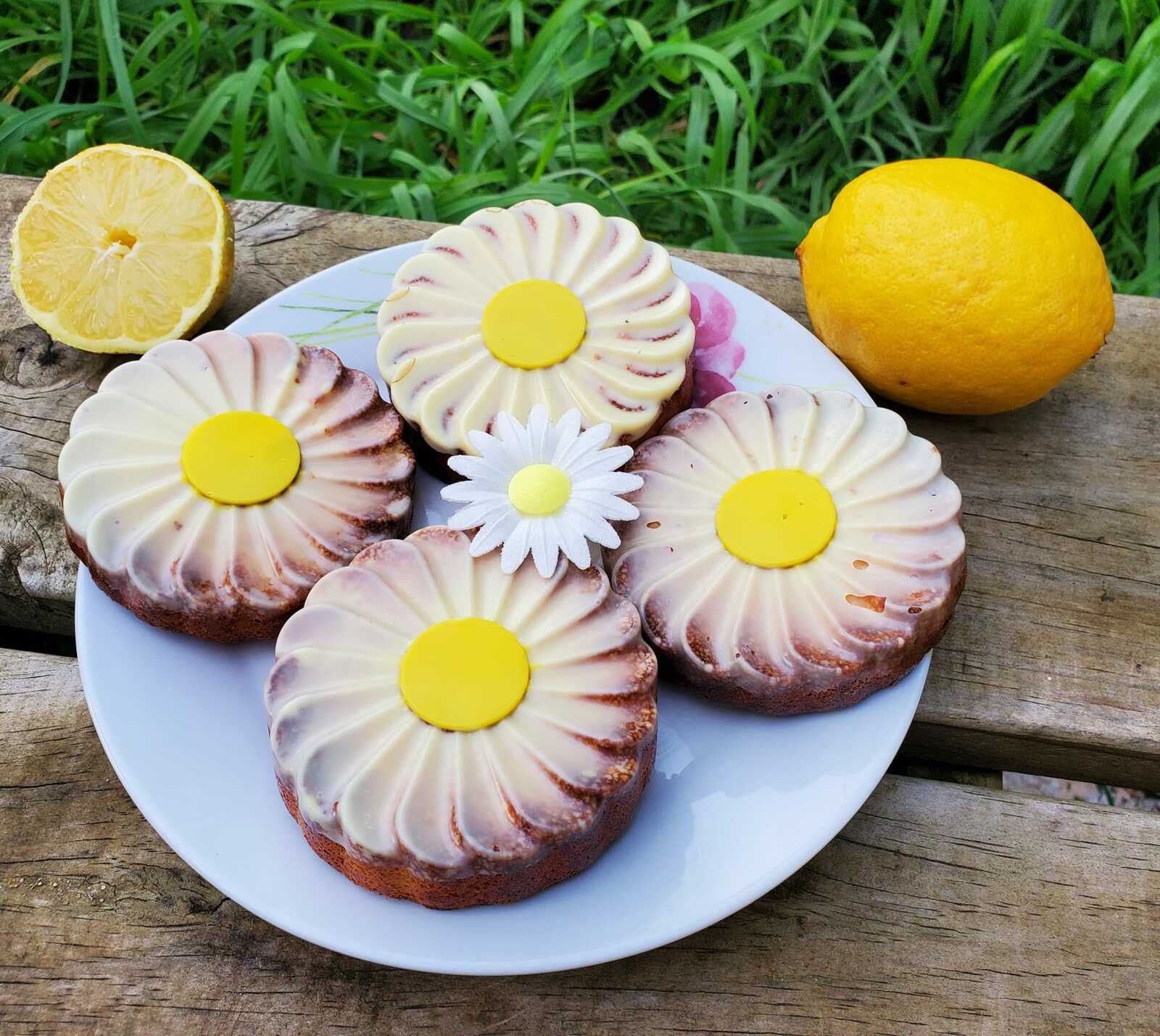 Moelleux au citron et au chocolat blanc 