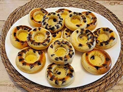 Donuts au citron et brisures de chocolat