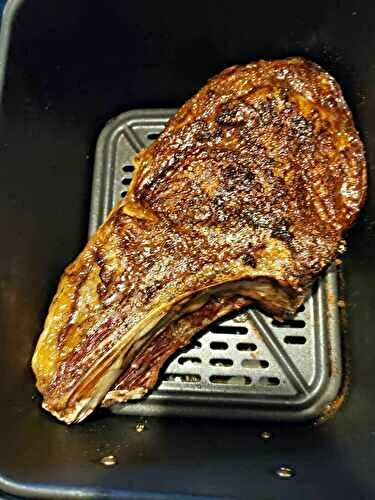 Côte de bœuf au Air fryer