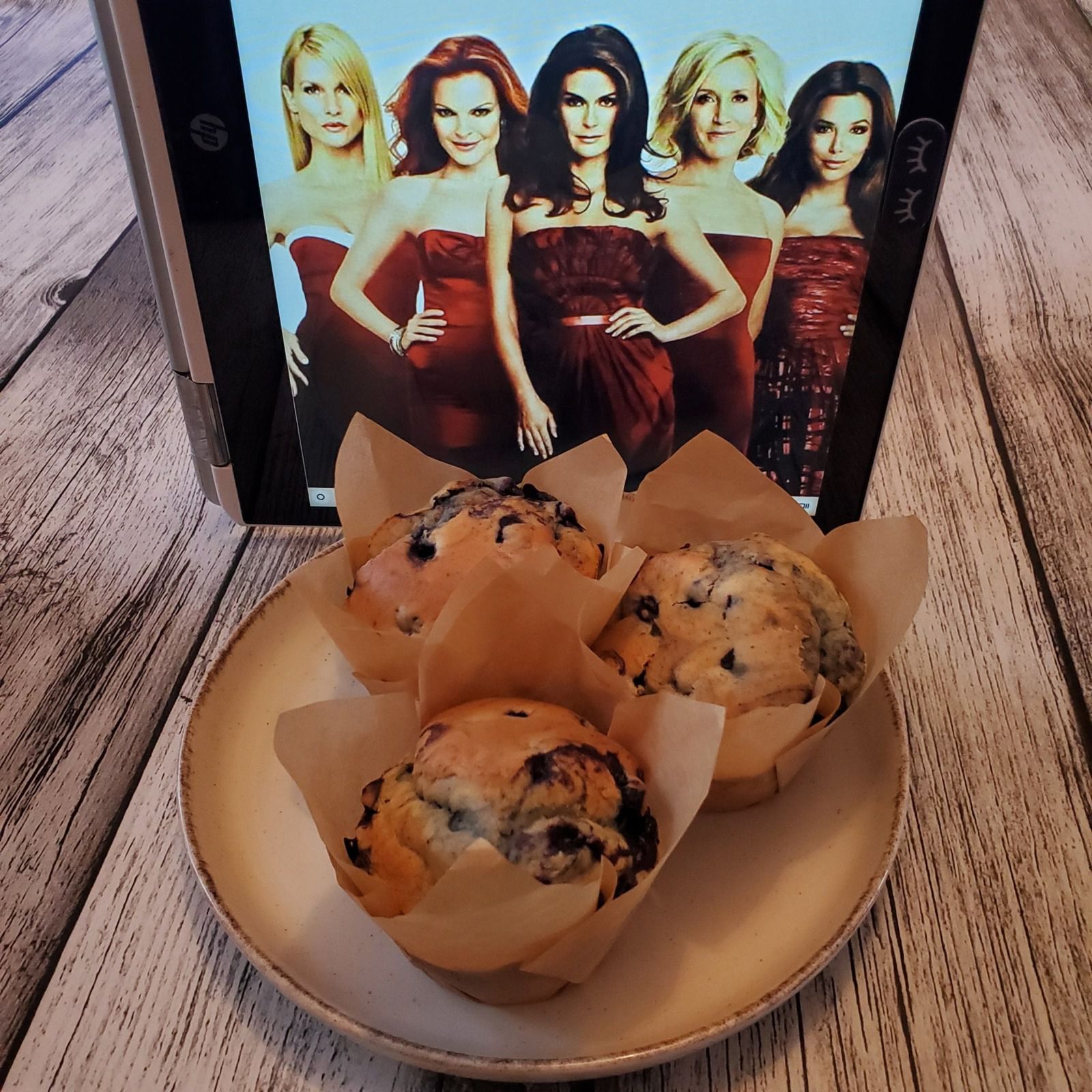Muffins à la myrtille de Bree