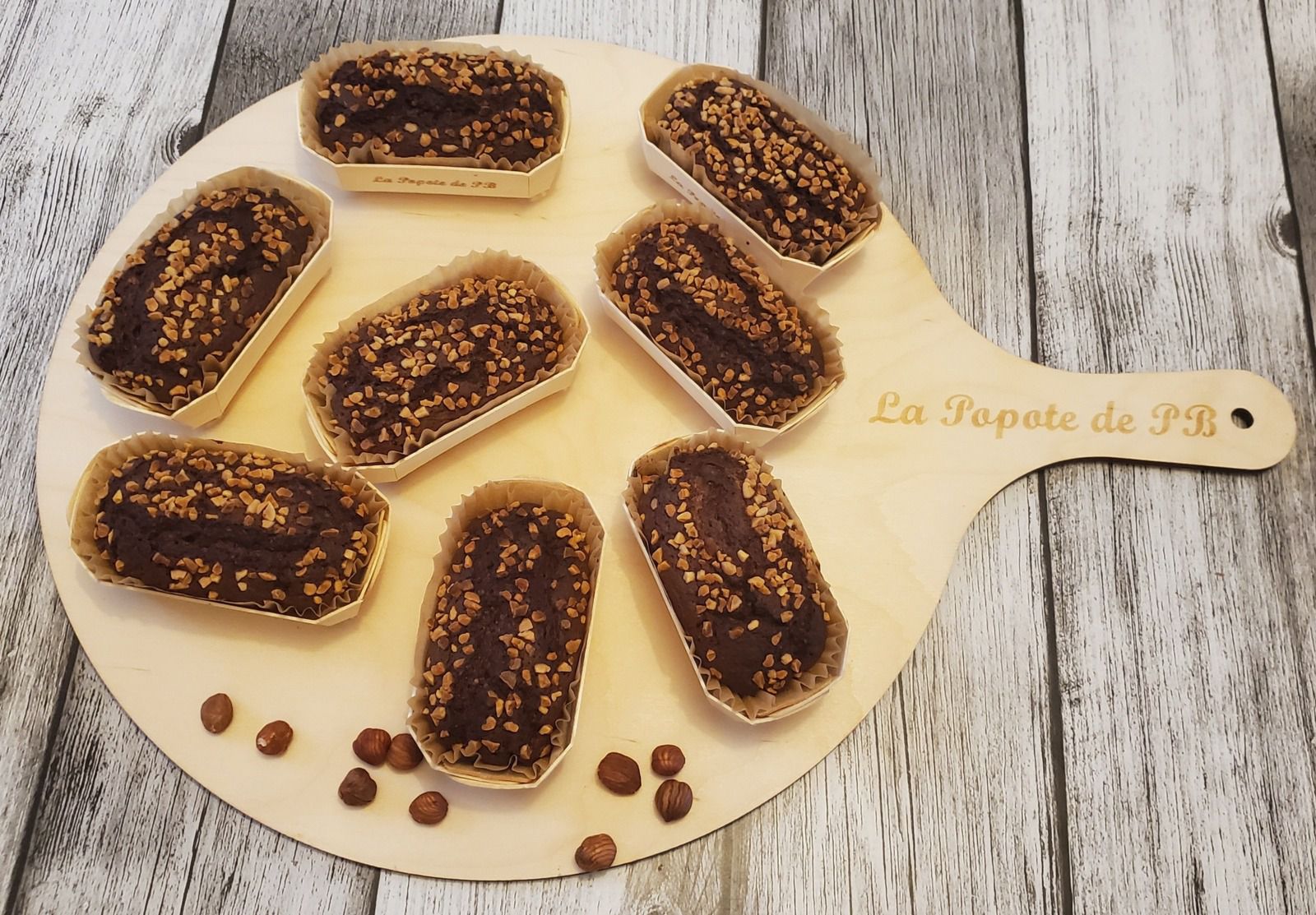 Quatre-quarts choco-noisette
