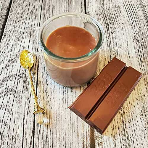 Crème au chocolat au Cookéo