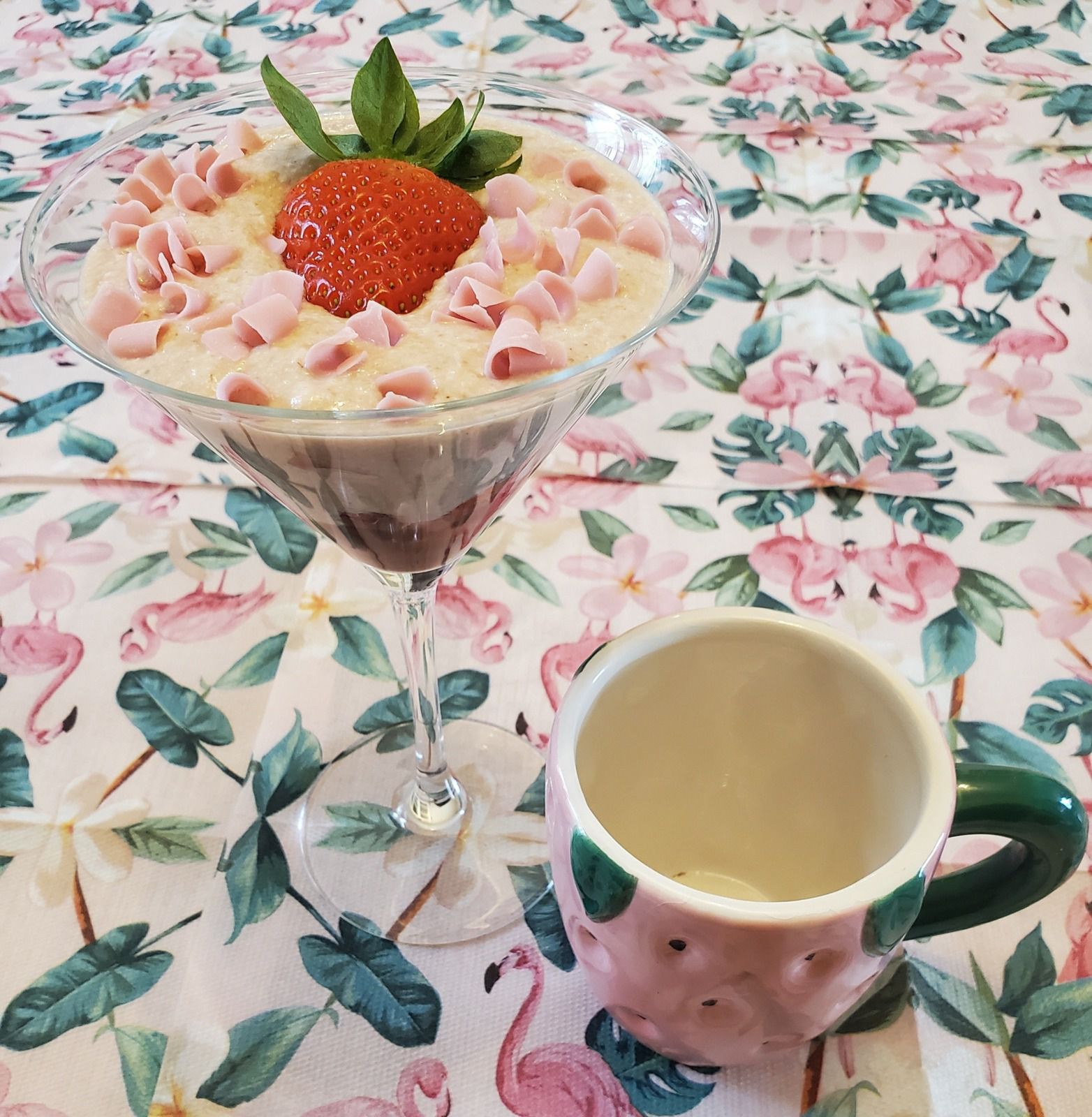 Mousse de fraises au skyr - Recettes autour d'un ingrédient #119