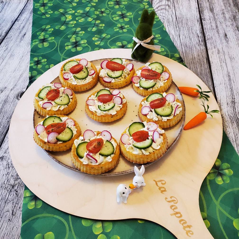 Tartelettes renversées printanières
