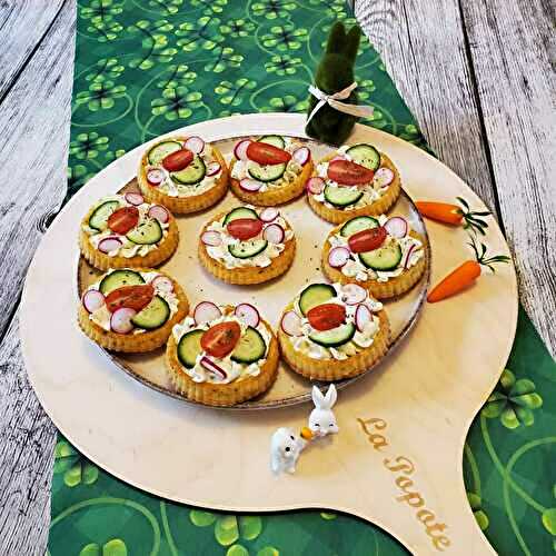 Tartelettes renversées printanières