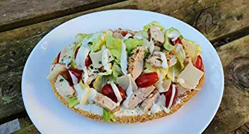 Bruschetta façon salade César