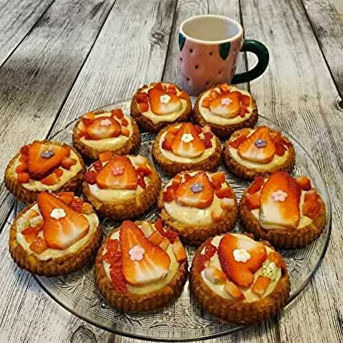 Tartelettes renversées aux fraises
