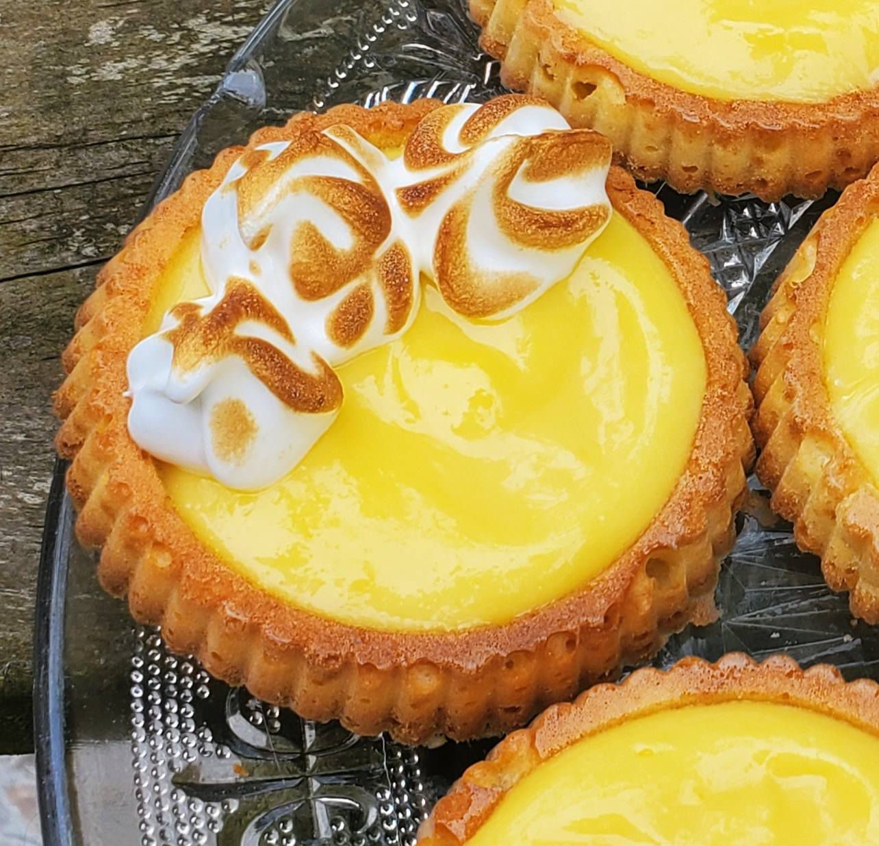 Tartelettes renversées citron amande