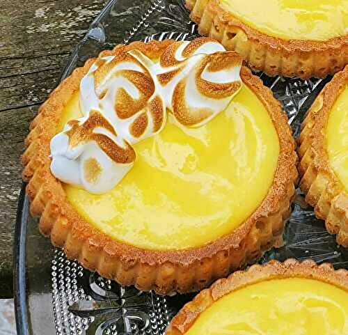 Tartelettes renversées citron amande
