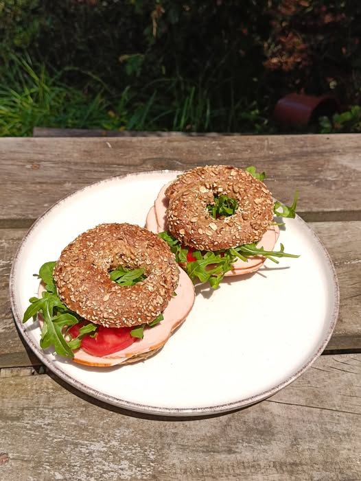 Bagels au poulet