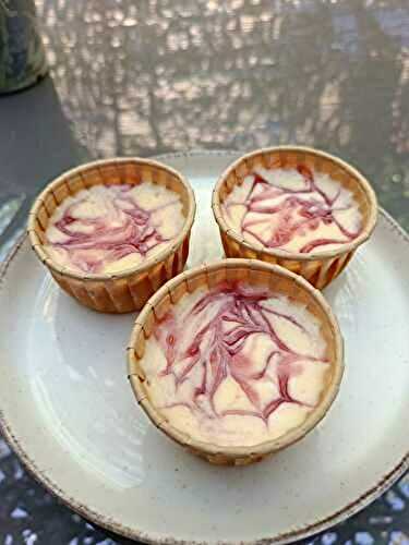 Cheesecakes express au look de muffins