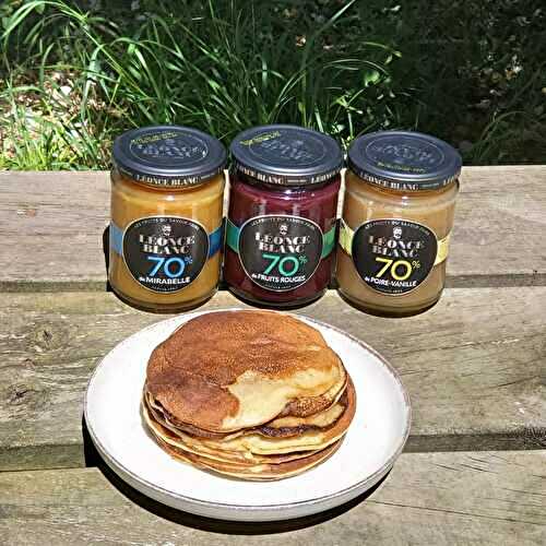 Pancakes aux bananes et beurre de cacahuètes