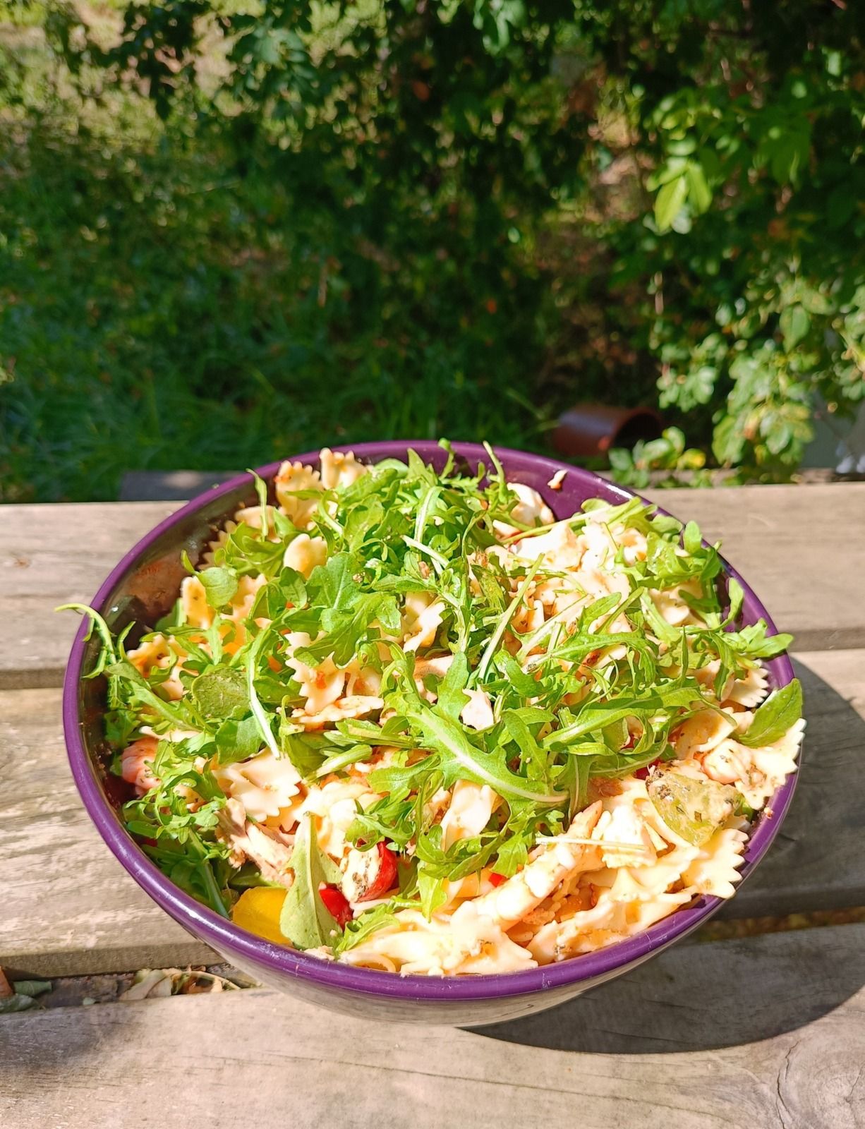 Salade de farfalle au pesto alla calabrese - Foodista Challenge #122