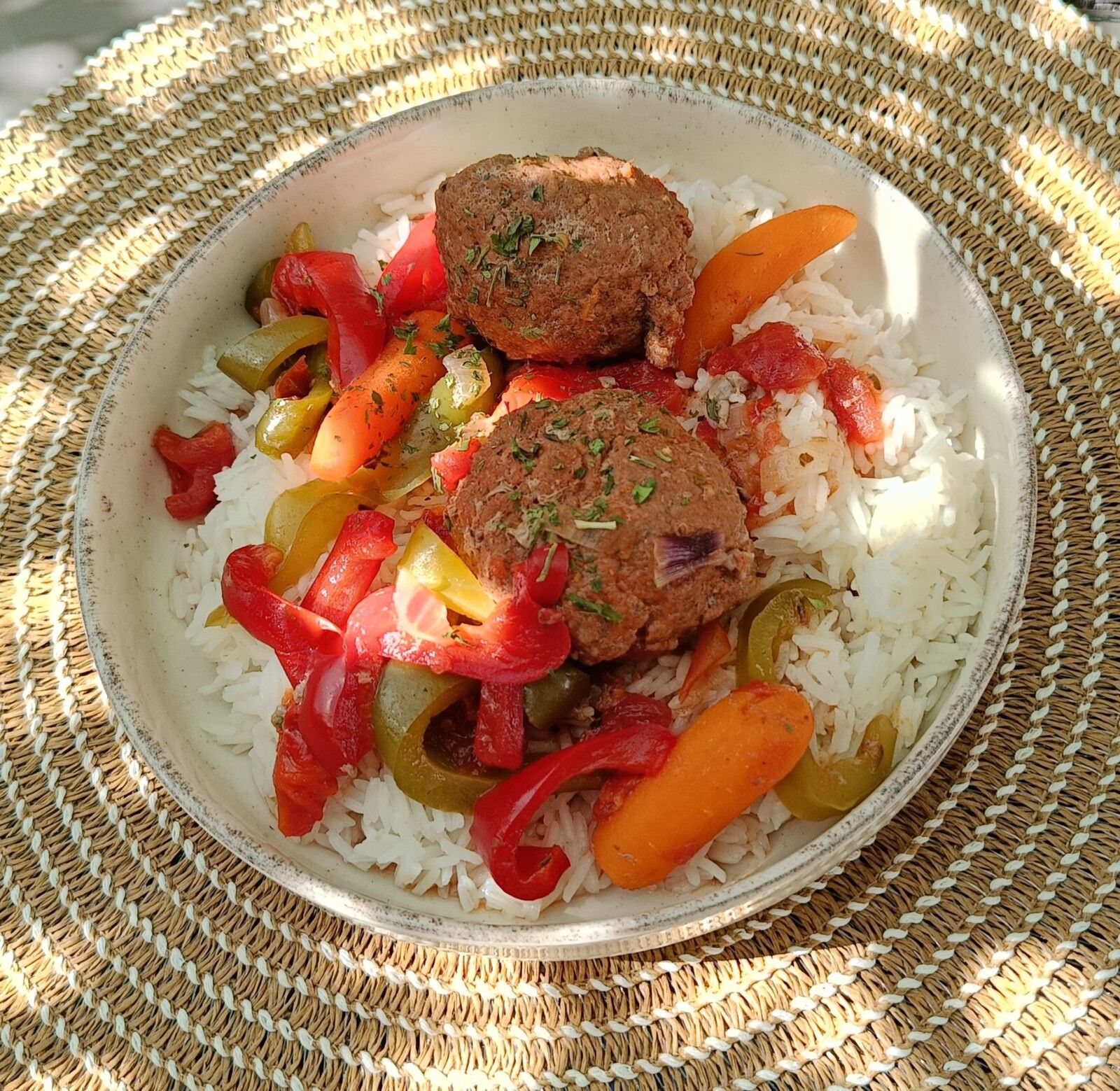 Boulettes de bœuf basquaises au Cookéo