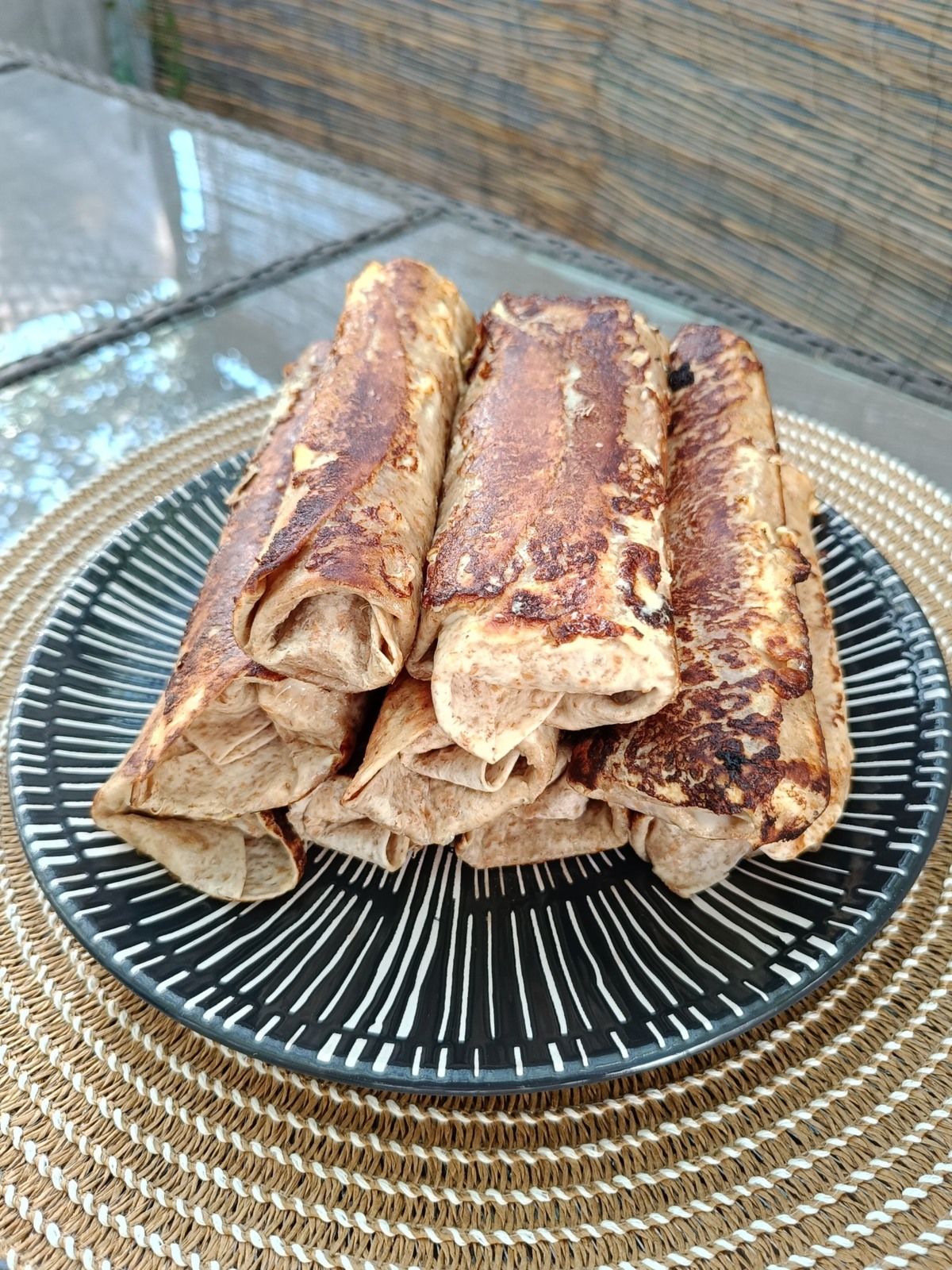 Corn dog façon wrap