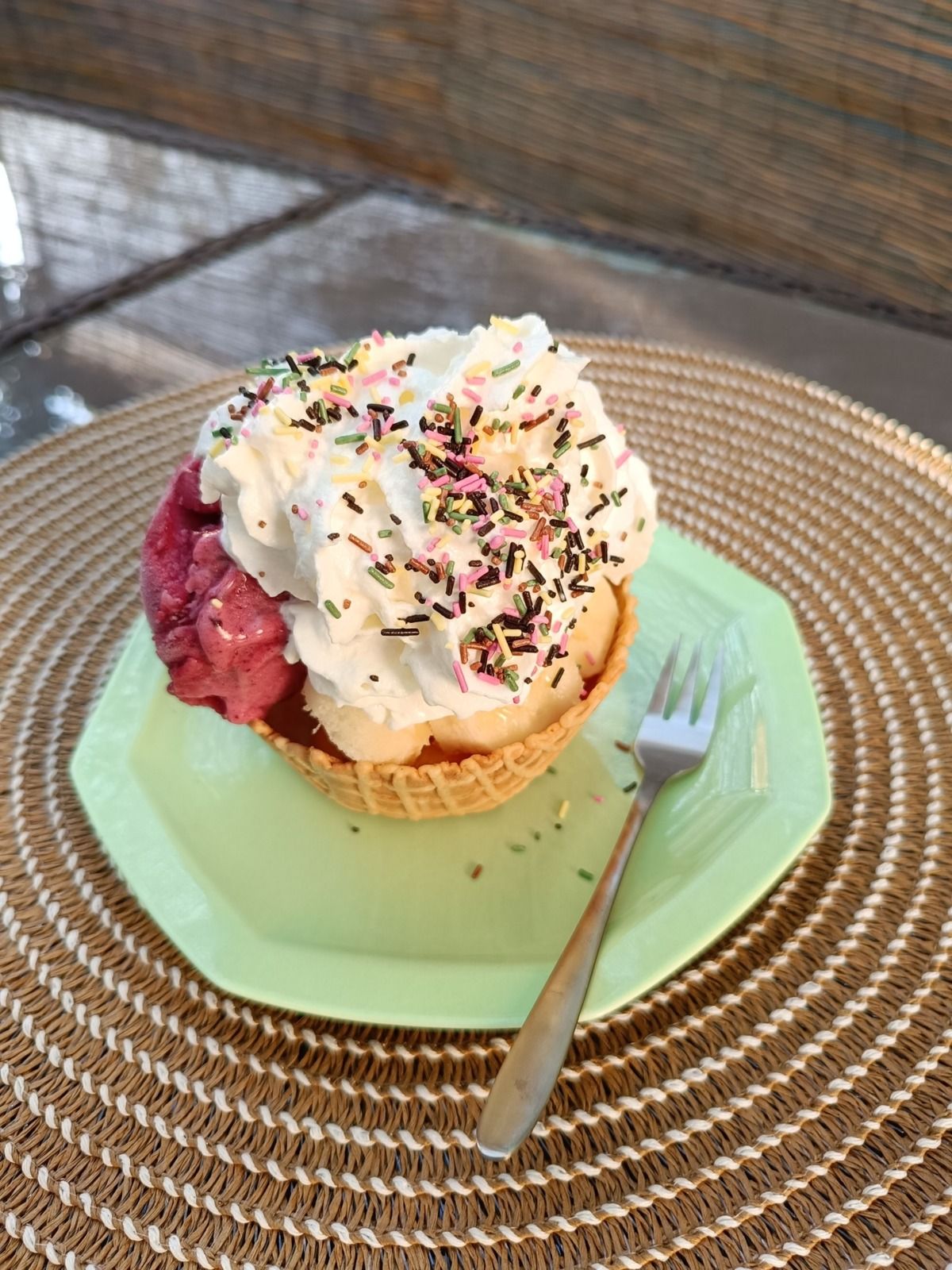 Coupe glacée façon banana split