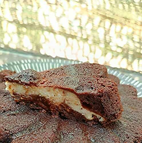 Gâteau marbré à la faisselle