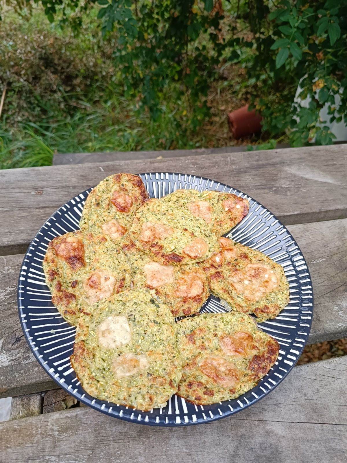 Röstis aux courgettes et au parmesan