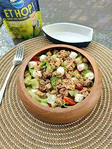Salade de thon citron basilic