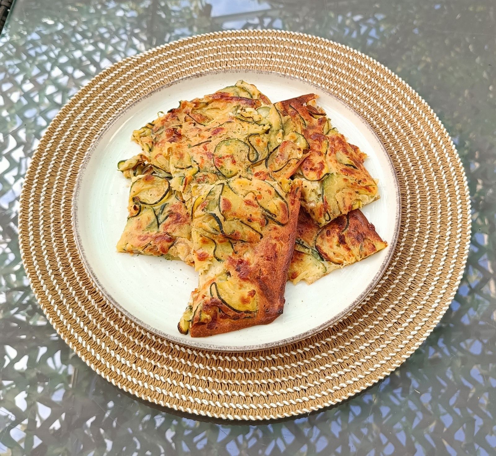 Scarpaccia de courgettes