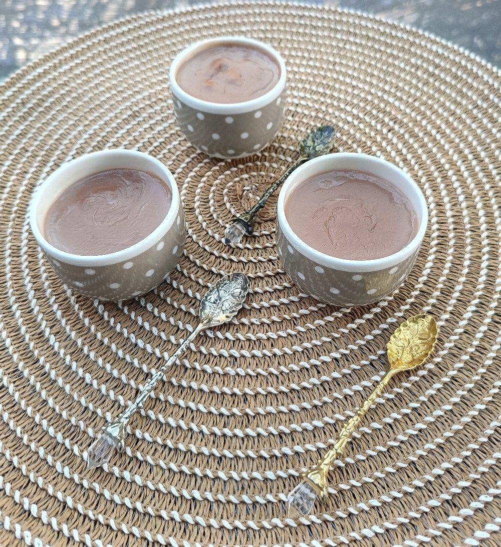 Petits pots de crème à la pralinoise