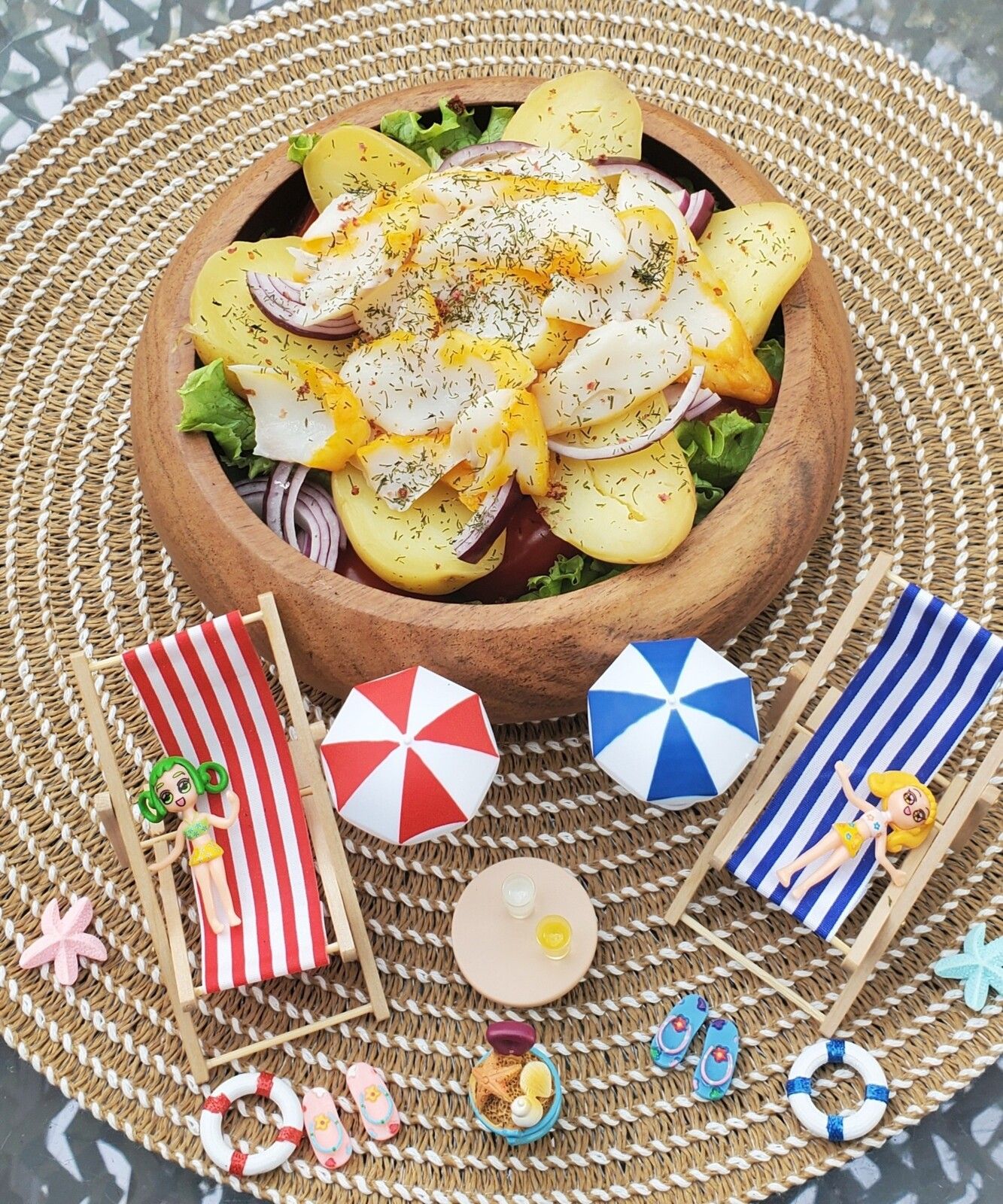 Salade de haddock aux pommes de terre