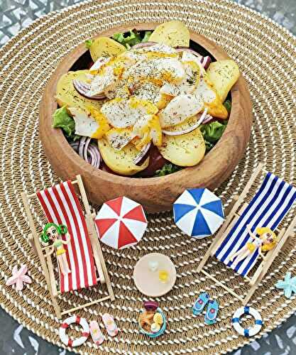 Salade de haddock aux pommes de terre