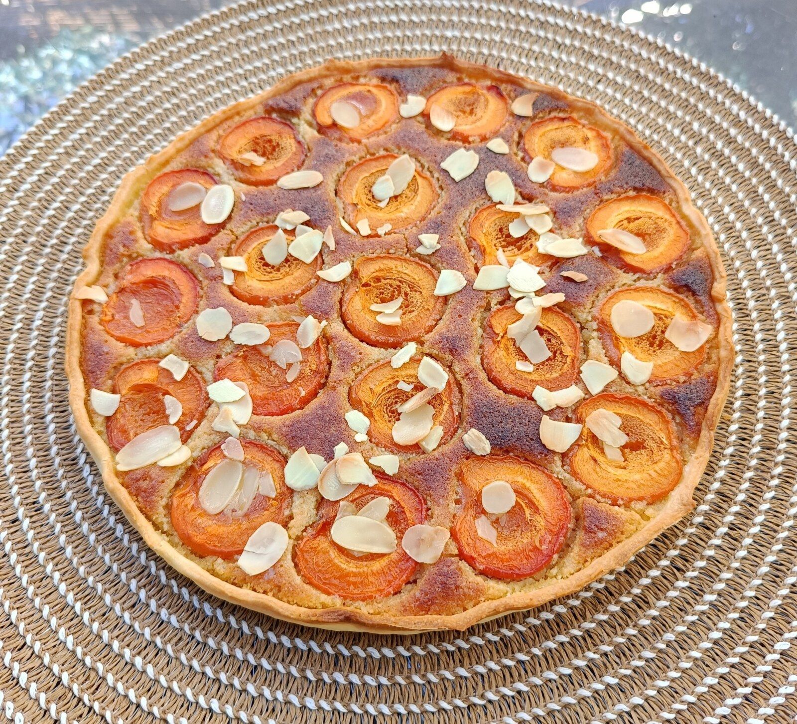 Tarte amandine à l'abricot - Foodista Challenge #124