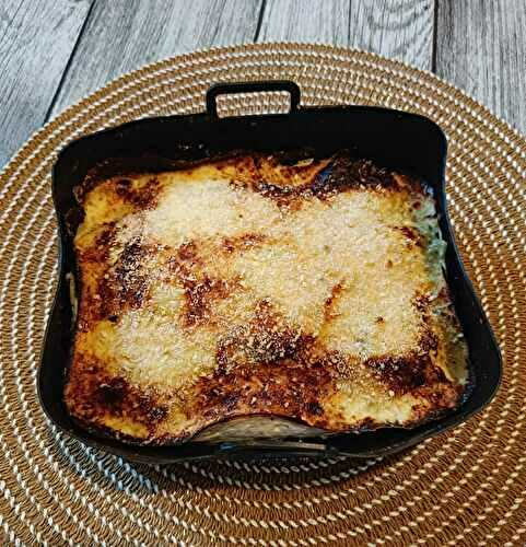 Courgettes en gratin au parmesan et poivre noir au Air fryer