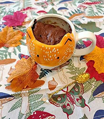 Mug cake au chocolat