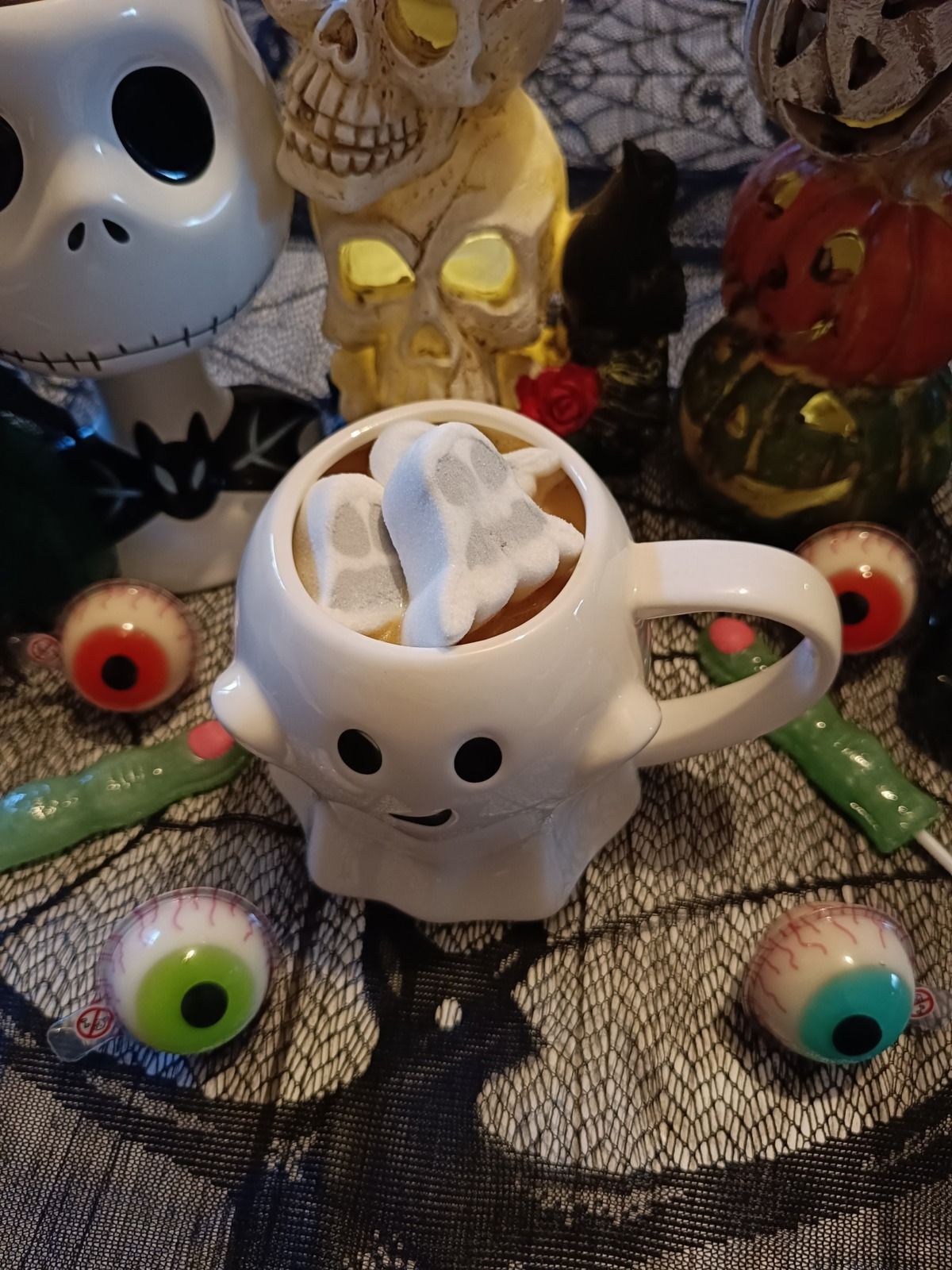 Chocolat dulcey chaud hanté