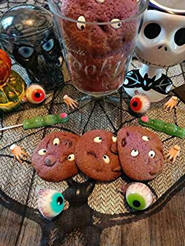 Cookies aux globes oculaires de Mercredi
