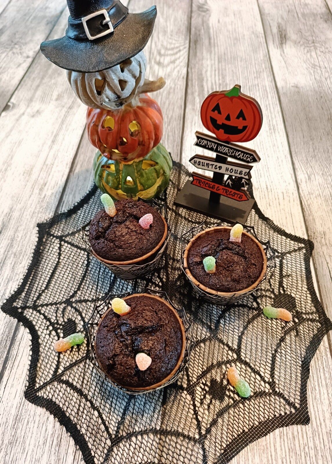 Muffins aux asticots