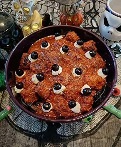 Spaghettis de veines aux yeux globuleux