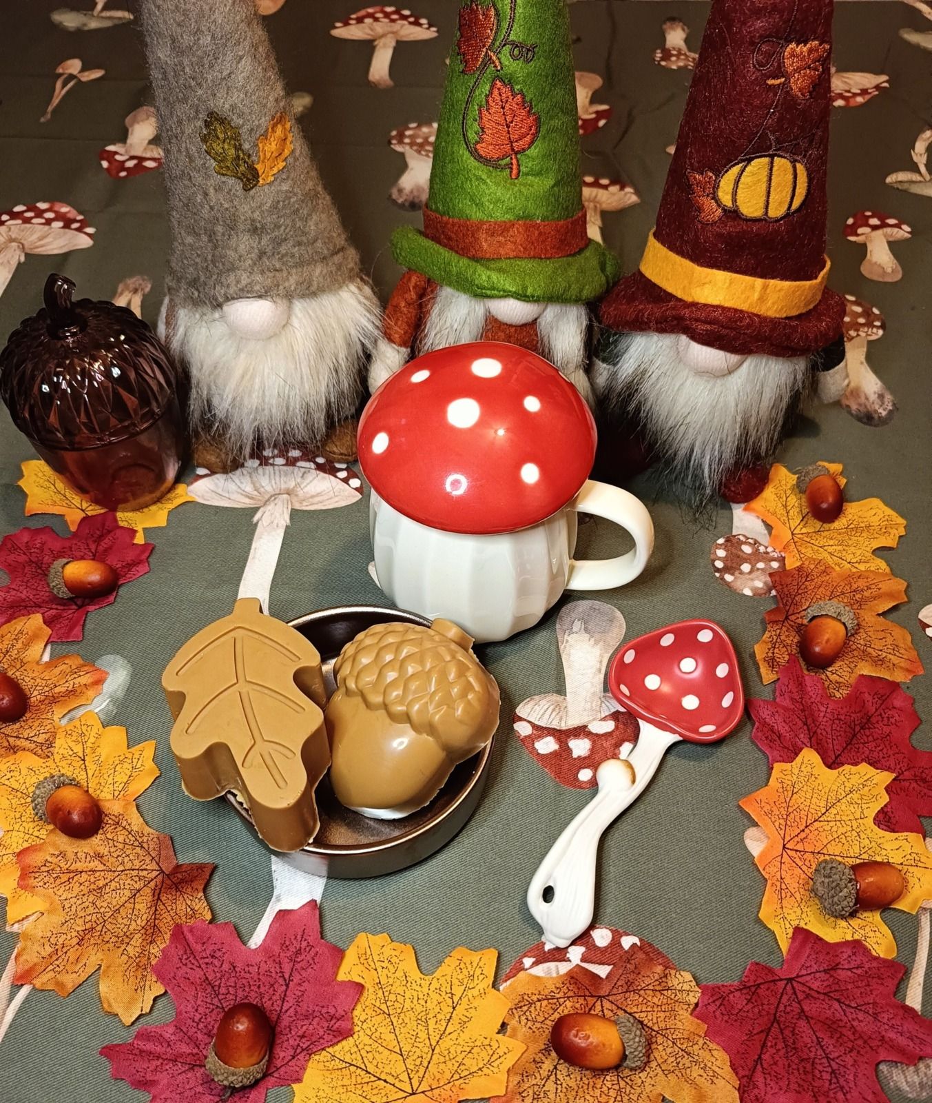 Bombe chocolatée automnale