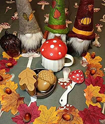 Bombe chocolatée automnale