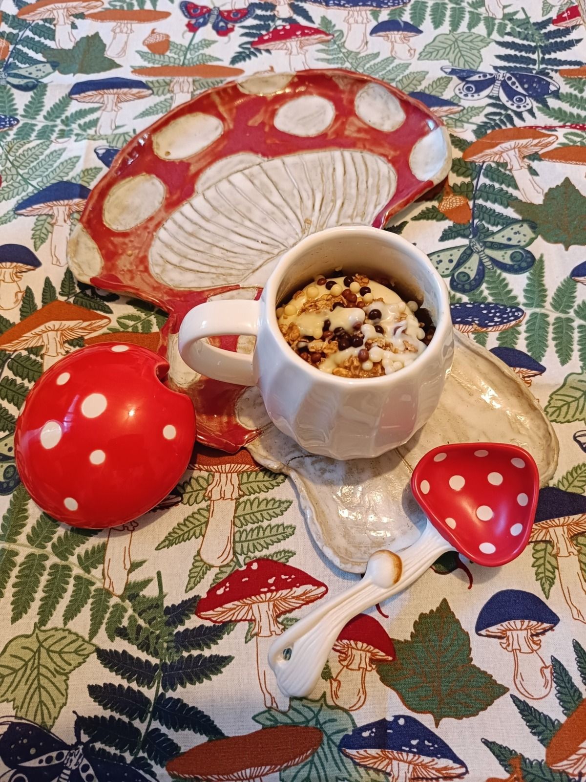 Mug cake spéculoos