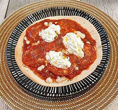 Pizza Prozis chorizo straciatella