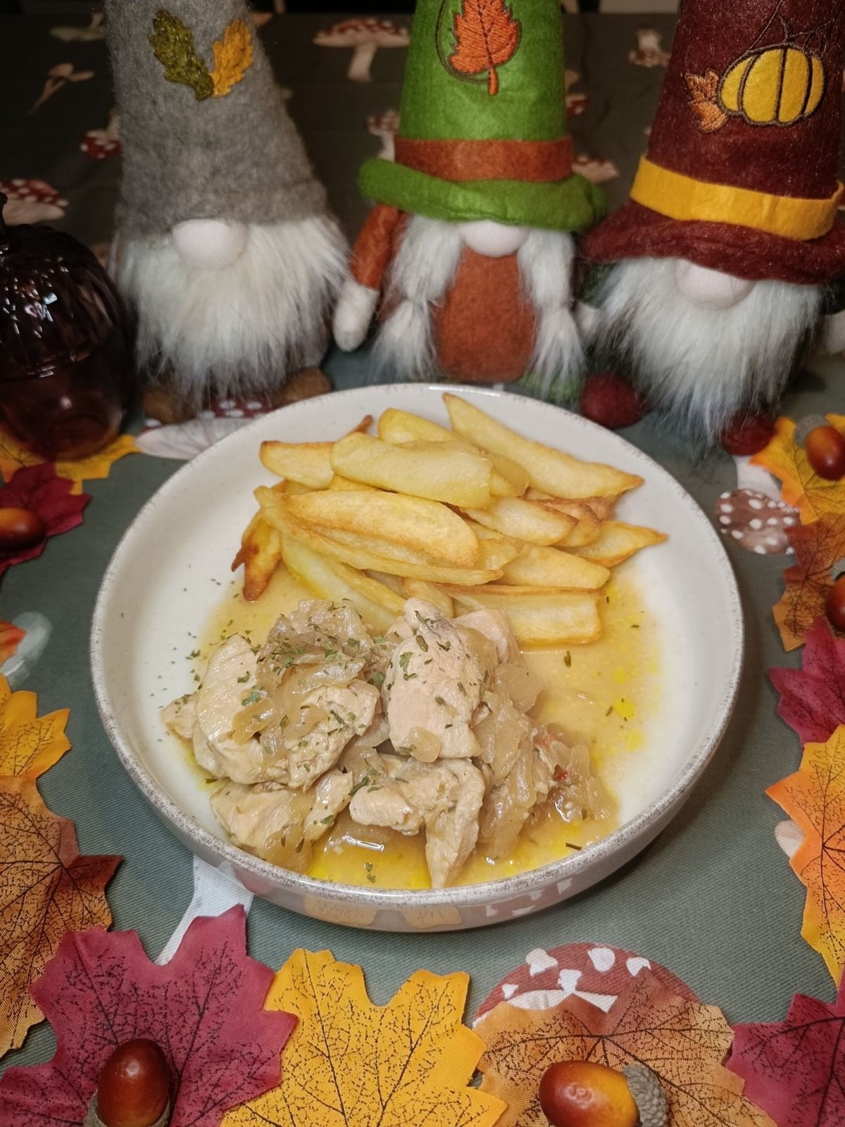 Poulet aux oignons au Cookéo