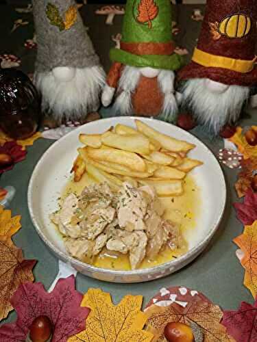 Poulet aux oignons au Cookéo