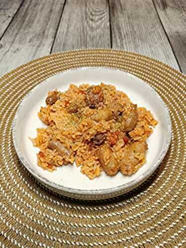 Rougail saucisses revisité au Cookéo