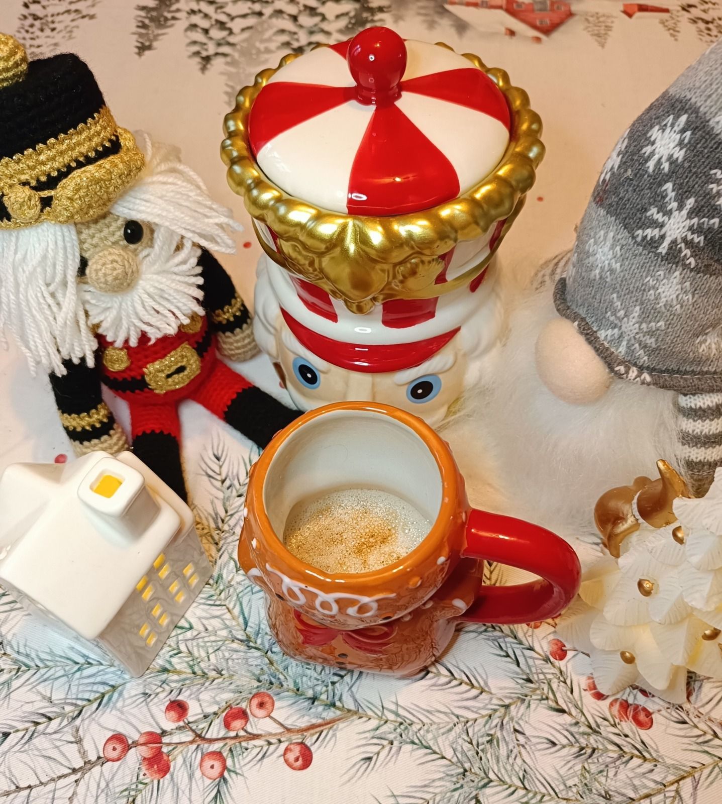 Lait de poule à la cannelle