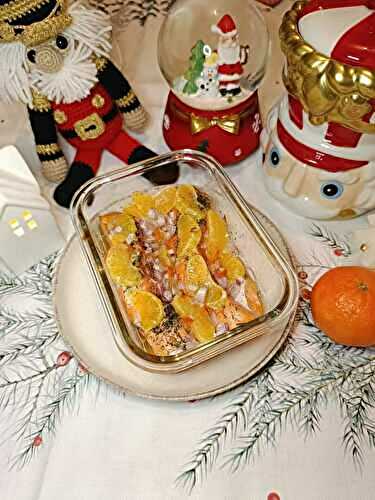 Truite rôtie aux mandarines