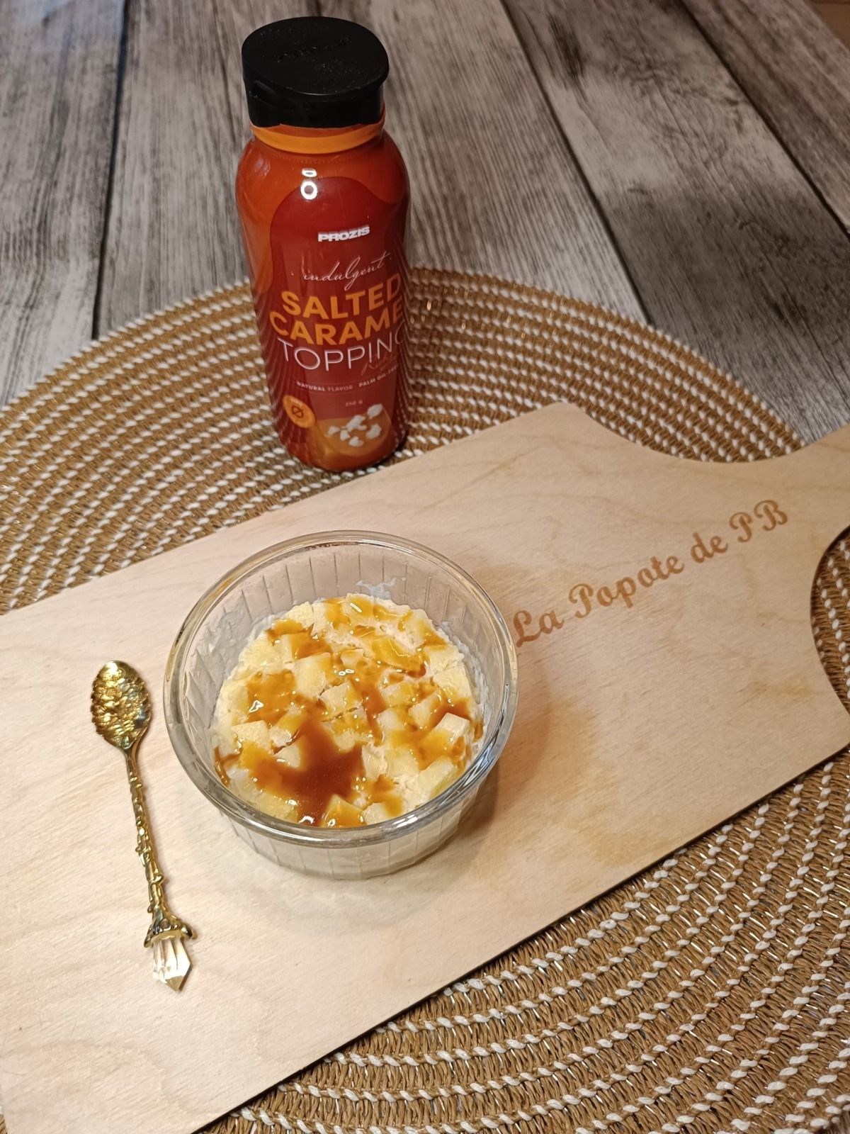 Flan aux pommes express au micro-ondes