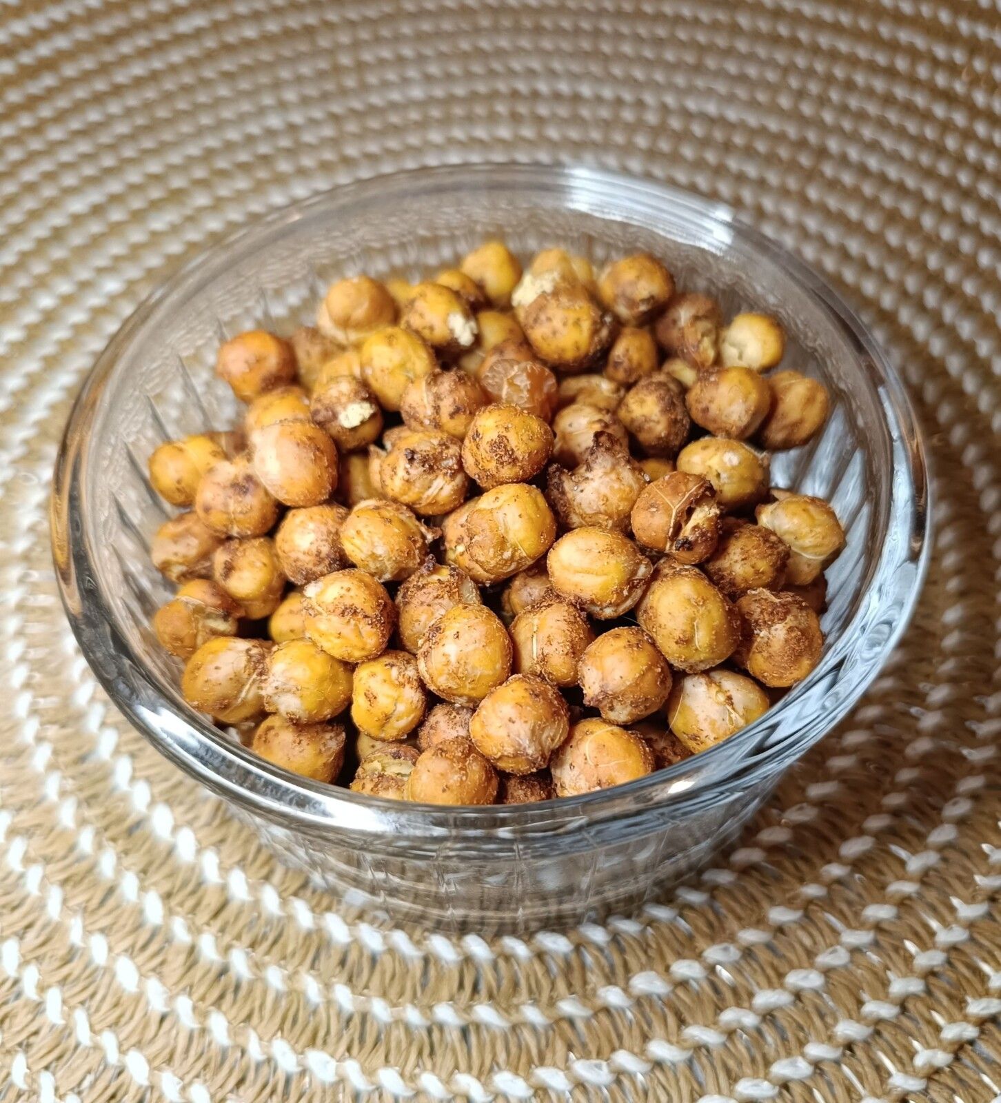 Pois chiches croustillants au paprika au air fryer